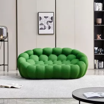 Luxurious Bubble Cloud Sofa: Sculptural, Sink-In Comfort