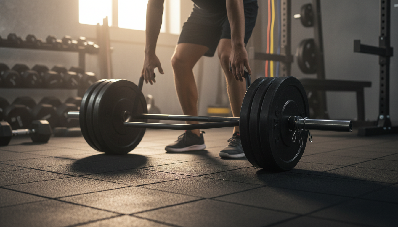 Hex Trap Barbell Guide: Safer Deadlifts at Home