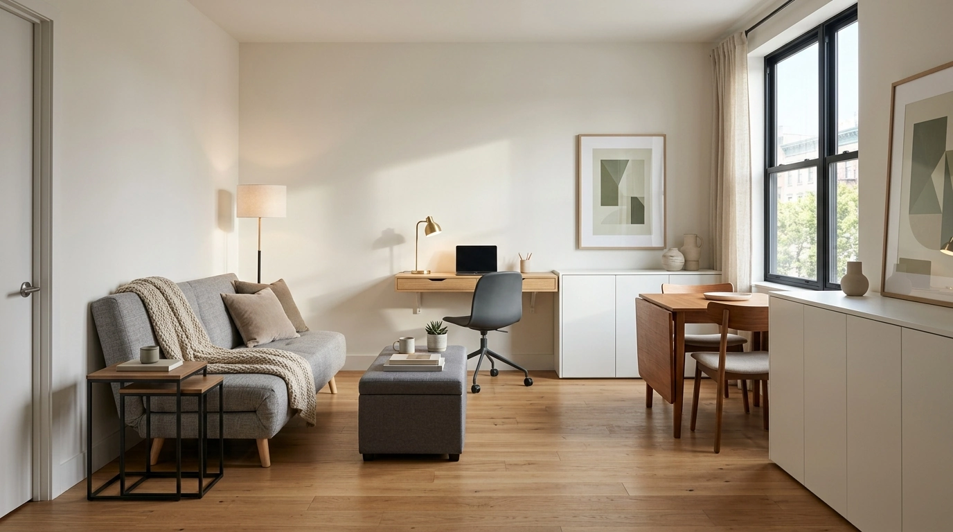Multifunctional Space Design for Small Homes (Modern)