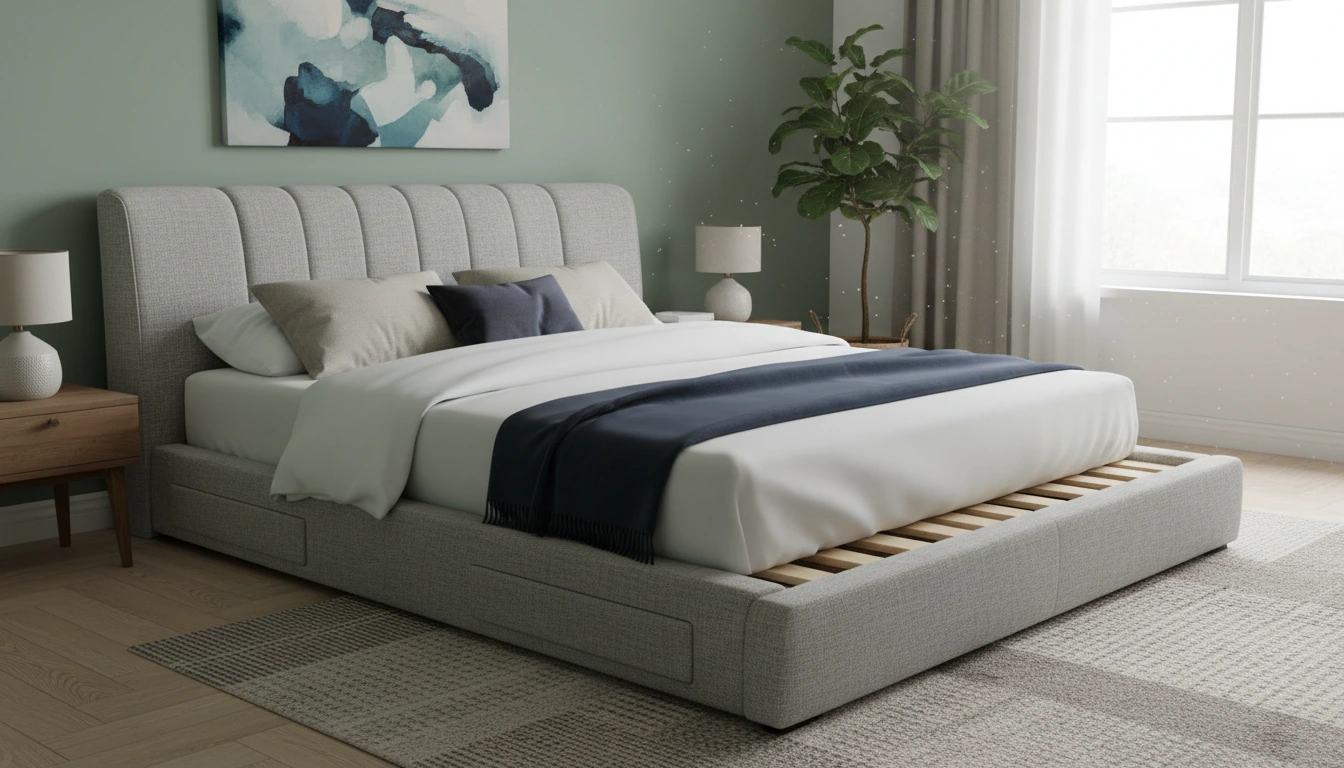 Best Upholstered Platform Bed: Linen, Slats & Support