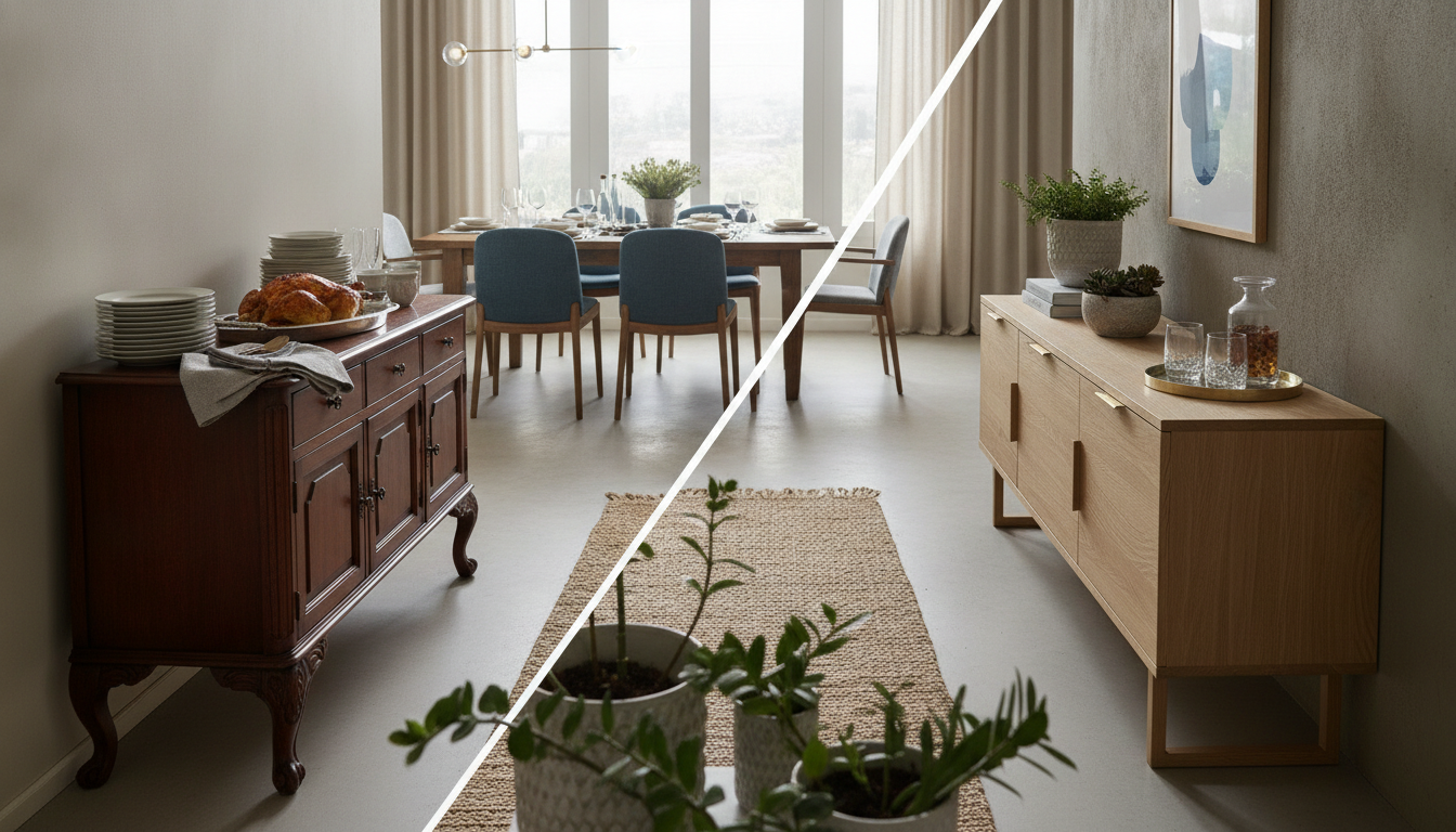Sideboard vs. Buffet: Key Differences and Best Uses
