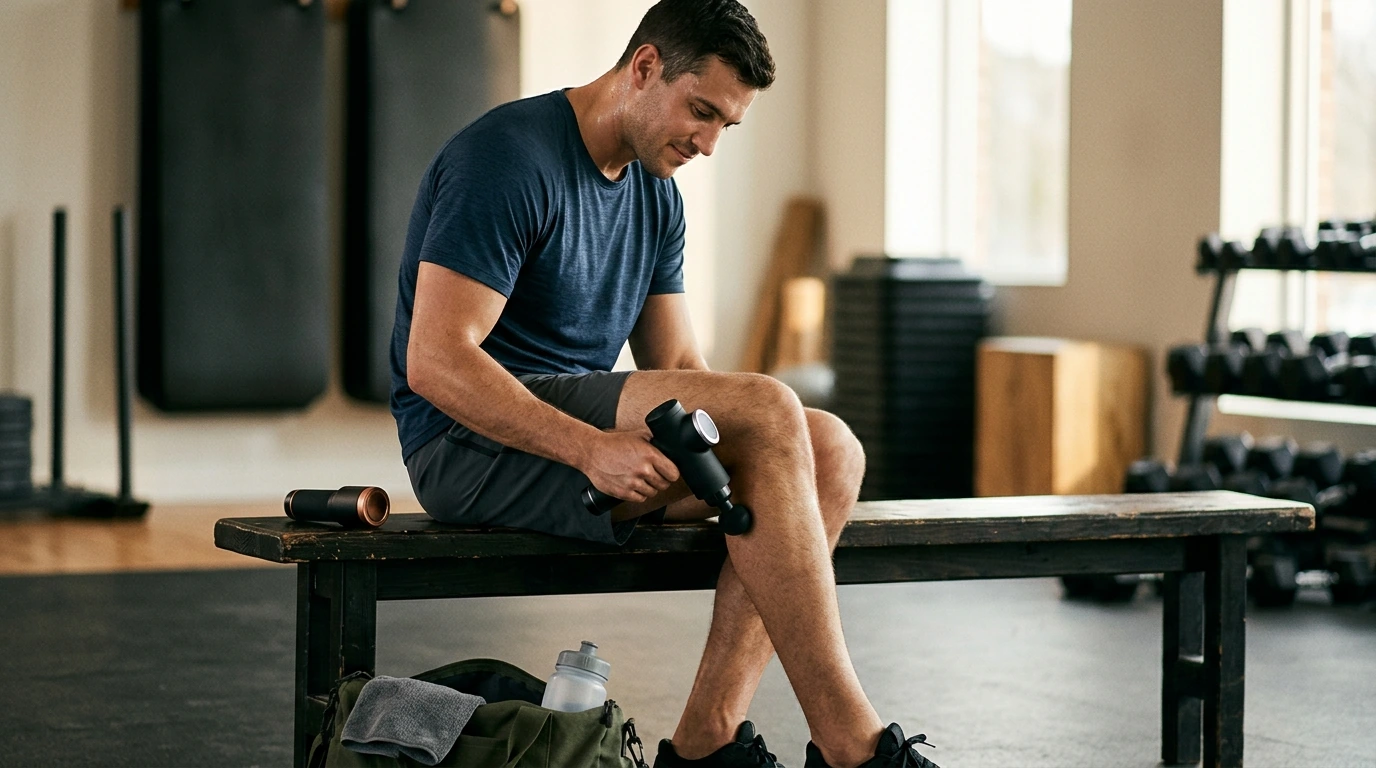 Heat & Cold Massage Gun: Warm-Up + Recovery Guide