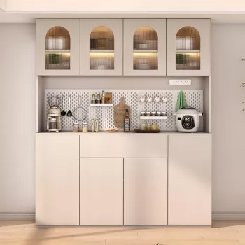 Modern Minimalist Sideboard: Luxury Storage for Dining & Salon
