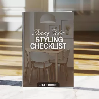 Printable Dining Table Styling Checklist for Dinner Parties