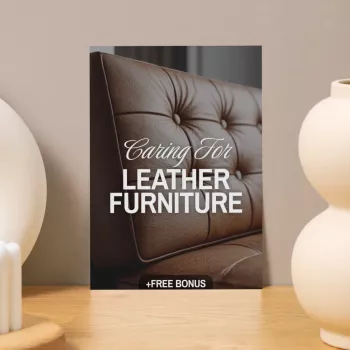 Leather Furniture Care: Clean, Condition & Prevent Cracks
